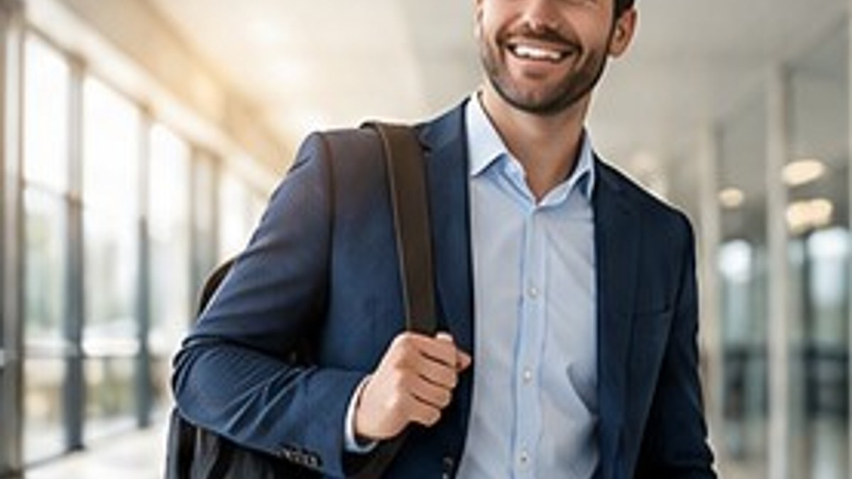A new healthcare sales professional preparing notes and approved product materials at a desk.